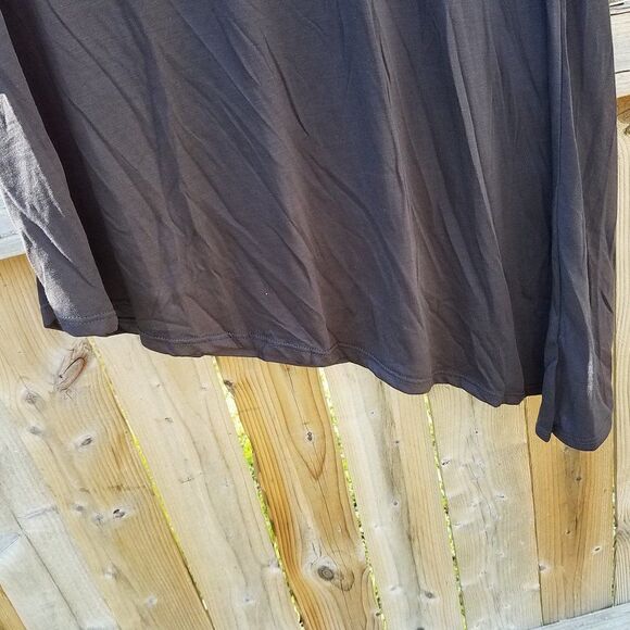 Medium Deep Slate Gray Slanted Side Top Women's by Caution to the Wind - Picture 3 of 7